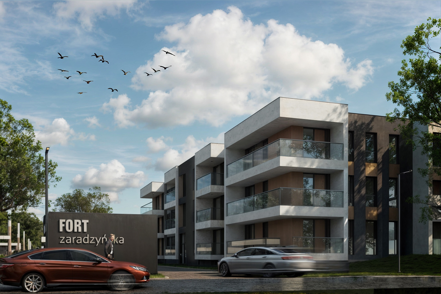 architekt krotowski Kompleks mieszkalny w Pabianicach ZW.2