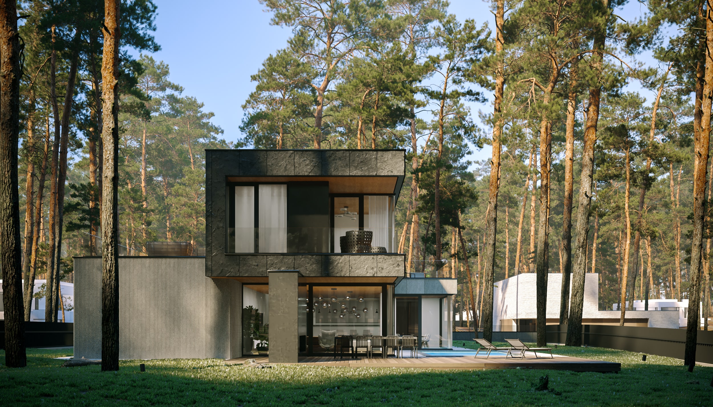architekt krotowski Rezydencja w Magdalence M1