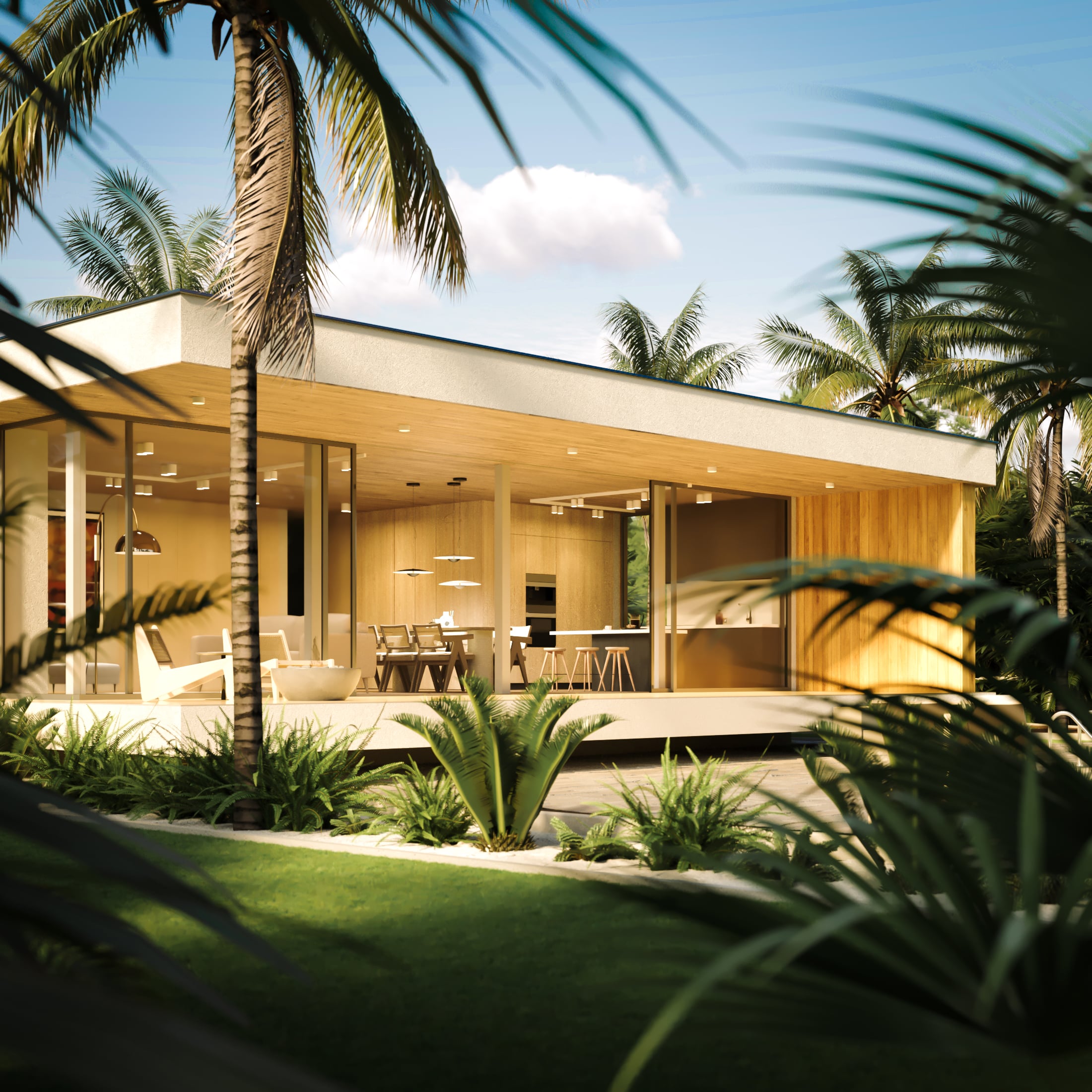 architekt krotowski Dom letni w Karolinowie K1