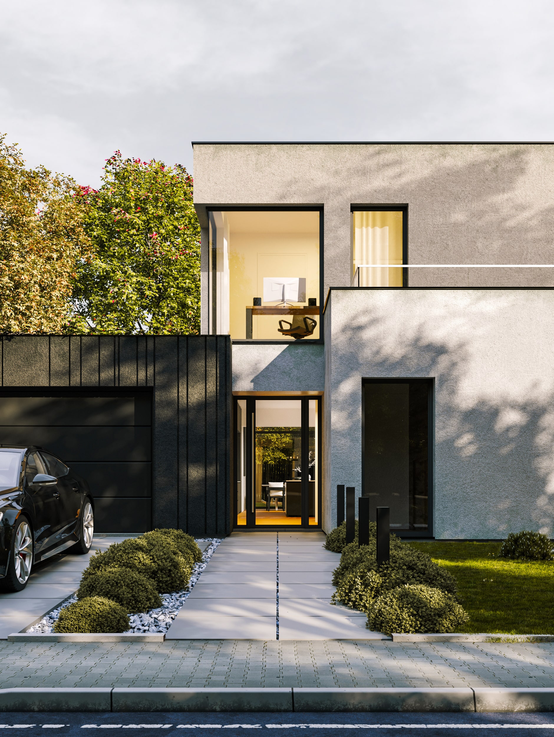 architekt krotowski Dom w Ksawerowie K1