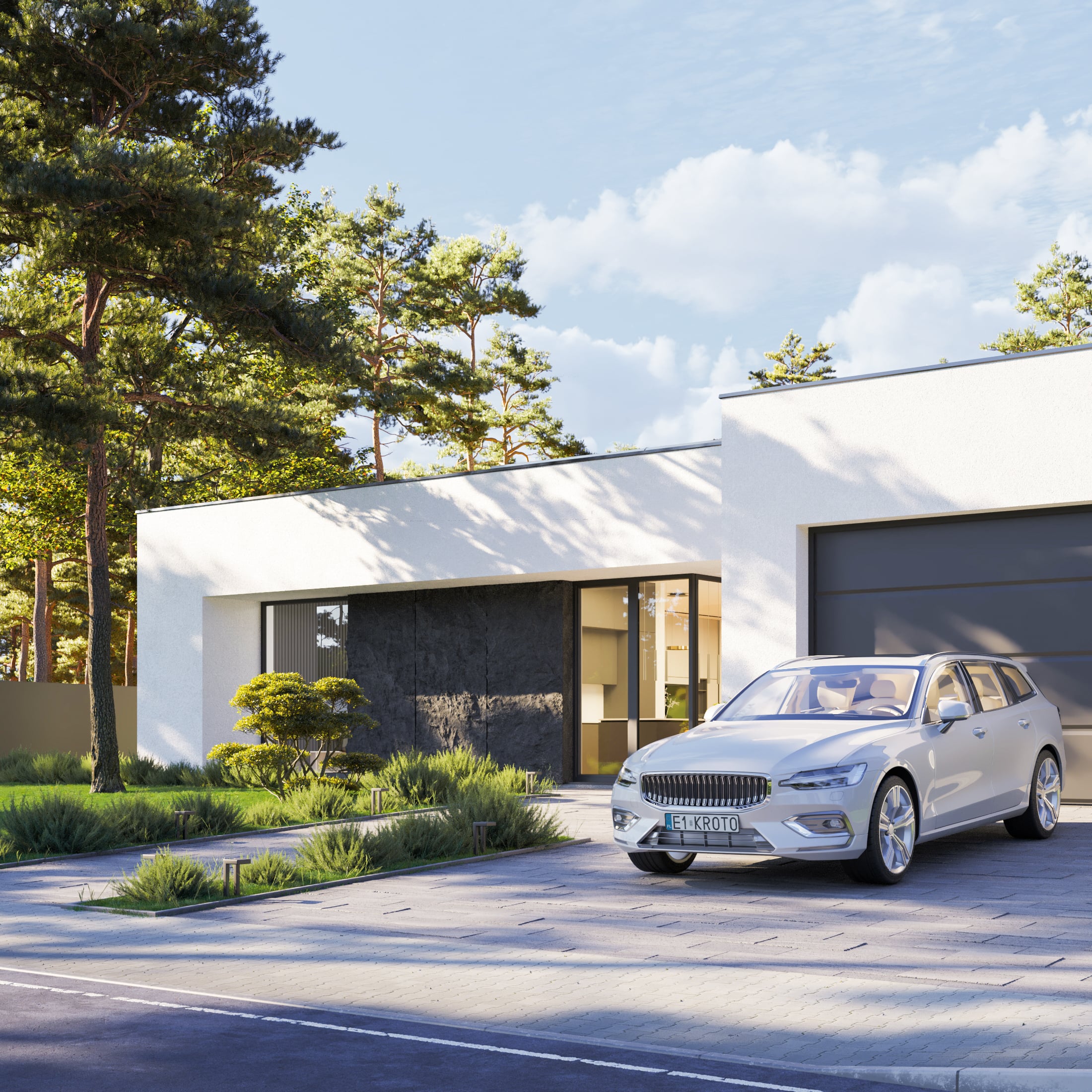 architekt krotowski Dom na Słonecznikowej P2